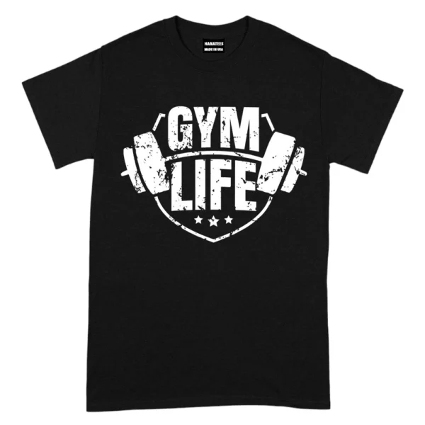 Gym Life T-Shirt - Black