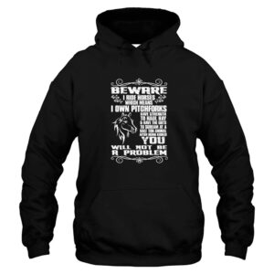Beware Ride Horses Hoodie