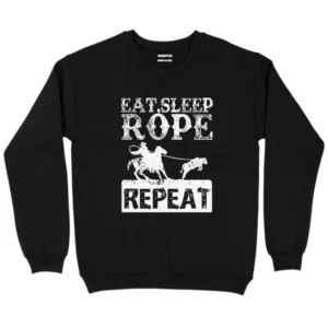 Eat Sleep Rope Repeat Sweatshirt