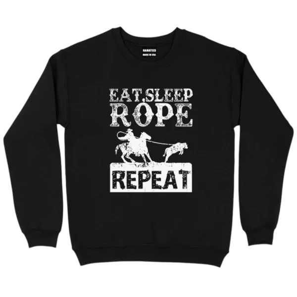 Eat Sleep Rope Repeat Sweatshirt