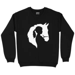 Girl Horse Lovers Sweatshirt