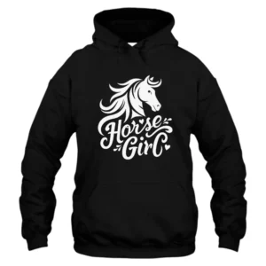 Horse Girl Funny Hoodie