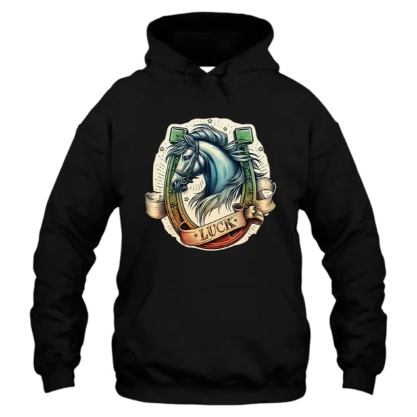 Horses Vintage Hoodie
