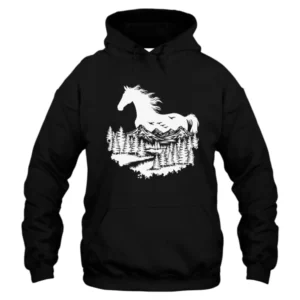 Horses With The Forest Hoodie