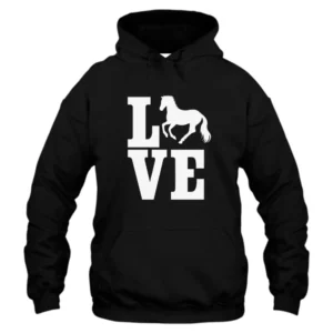 I Love Horse Hoodie
