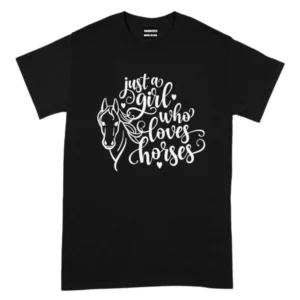 Just A Girl Who Love Chorses TShirt