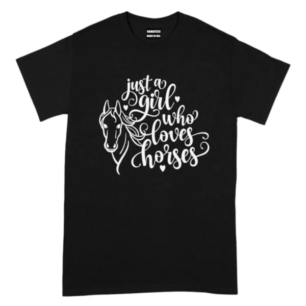Just A Girl Who Love Chorses TShirt