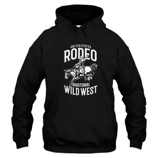 United States Rodeo Traditional Wild West Hoodie