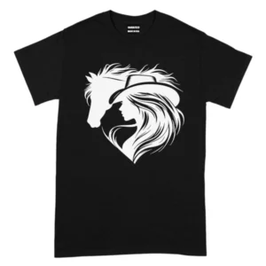 Cowgirl Horse Heart TShirt
