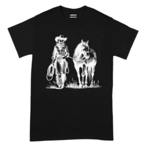 Cowgirl Horse Vintage TShirt