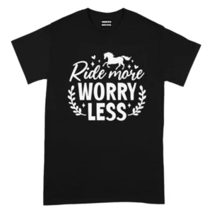Ride More Worry Less Vintage TShirt