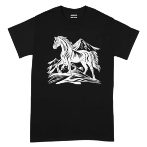 Running Horse In The Mountain TShirt