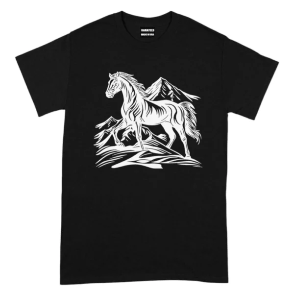 Running Horse In The Mountain TShirt