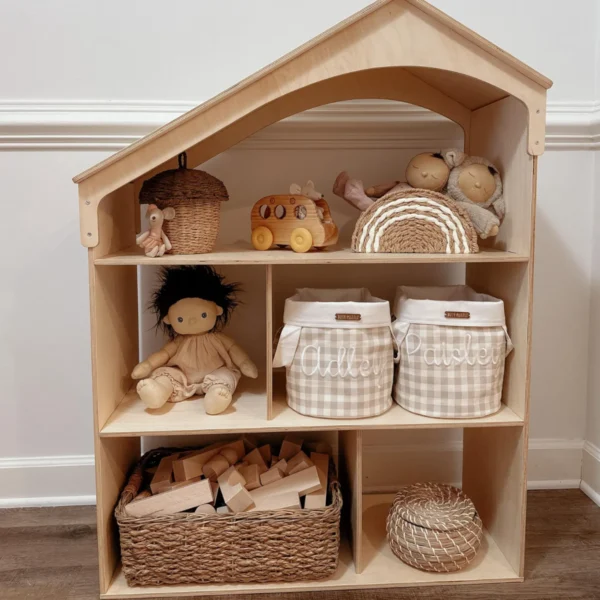 The Little Library House Bookshelf - Montessori & Modern Decor