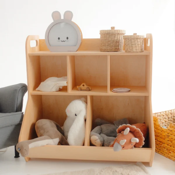 Birch Plywood Montessori Shelf Toy Organizer - Order Meets Style