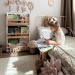 The Vertical Library - Montessori Wall Bookshelf