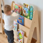 The Voyager Bookshelf - 3-Tier Montessori Front-Facing Display