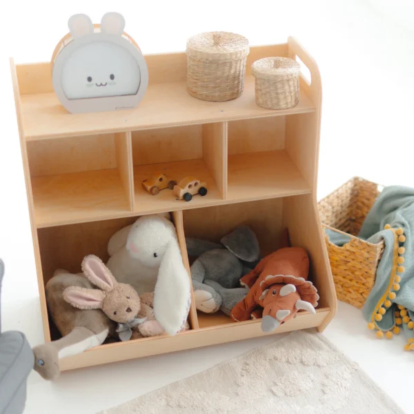 Birch Plywood Montessori Shelf Toy Organizer - Order Meets Style