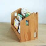 Premium Beech Wood Montessori Bookshelf - Independence & Style