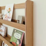 Vertical Wall-Mounted Montessori Bookshelf - Maximize Space & Inspire Reading