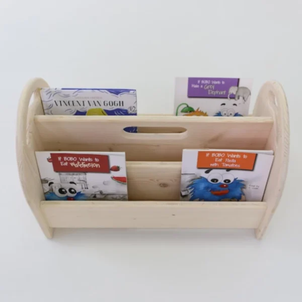 Montessori Birchwood Front - Facing Bookshelf