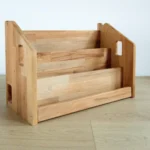 Premium Beech Wood Montessori Bookshelf - Independence & Style