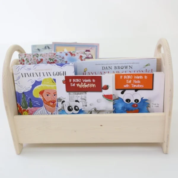 Montessori Birchwood Front - Facing Bookshelf