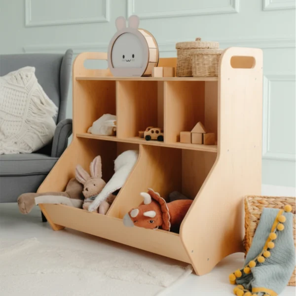 Birch Plywood Montessori Shelf Toy Organizer - Order Meets Style