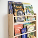 Eco-Friendly Wall Mounted Montessori Bookshelf