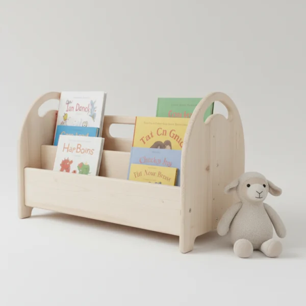 Montessori Birchwood Front - Facing Bookshelf
