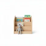 Premium Beech Wood Montessori Bookshelf - Independence & Style