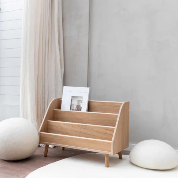 Premium Oak Montessori Bookshelf - Independence Meets Elevated Style