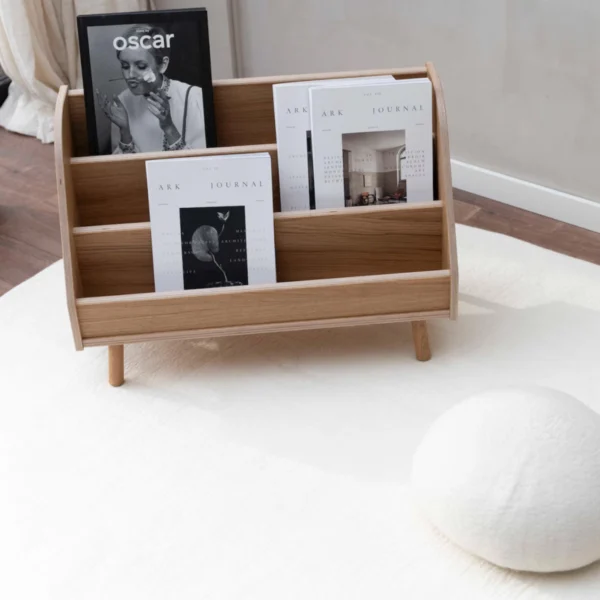 Premium Oak Montessori Bookshelf - Independence Meets Elevated Style