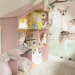 3-Story Dollhouse Bookshelf - Independent Play & Reading