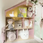 3-Story Dollhouse Bookshelf - Independent Play & Reading