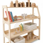 The Montessori Classroom Display Shelf - Open Access Wooden Organizer