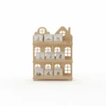 Whimsical House-Shaped Montessori Bookshelf - Spark Independence