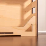 The Artisan 3-Tier Culinary Sentinel – Handcrafted Modern Wooden Spice Gallery