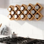 The Artisan Bamboo Cross-Hatch Sentinel – 18-Compartment Modular Organizer