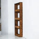 The Artisan Chroma Gallery – Premium 4-Tier Wall-Mounted Spice Cabinet