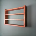 The Artisan Pine Gallery – Handcrafted 3-Tier Wall-Mounted Spice & Coffee Station