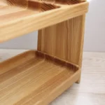 The Woodland Caddy – Handcrafted Solid Wood 2-Tier Spice Sentinel